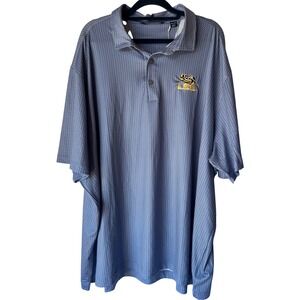Cutter & Buck Mens XXXL LSU Tigers Polo Shirt Performance Golf